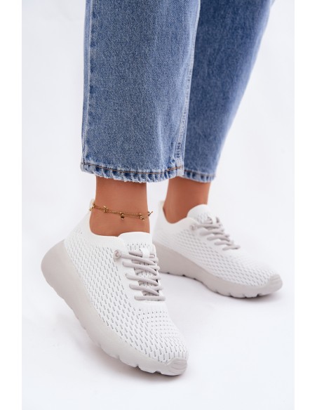 Material Women's Sports Shoes White Helinae