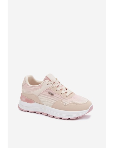 Women's Platform Sneakers Beige Lelmira