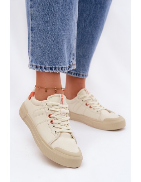 Women's Sneakers Big Star NN274445 Memory Foam System Beige