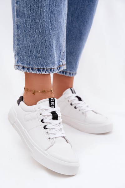 Women's Sneakers Big Star NN274444 Memory Foam System White