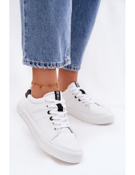 Women's Sneakers Big Star NN274444 Memory Foam System White