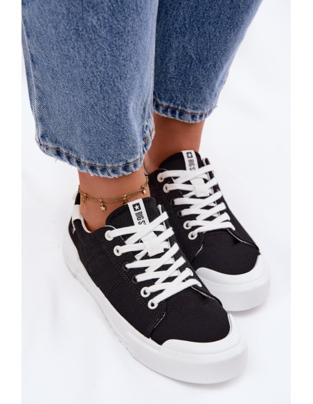 Women's Sneakers Big Star NN274446 Memory Foam System Black