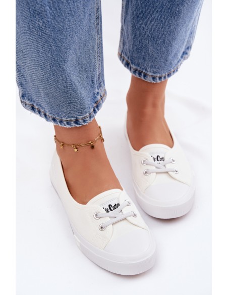 Women's Sneakers Lee Cooper LCW-26-31-4356 White