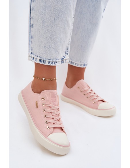 Women's Low Pink Sneakers Big Star TT274776