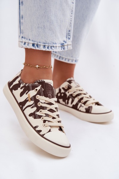 Women's Low Sneakers Big Star TT274771 With Patches