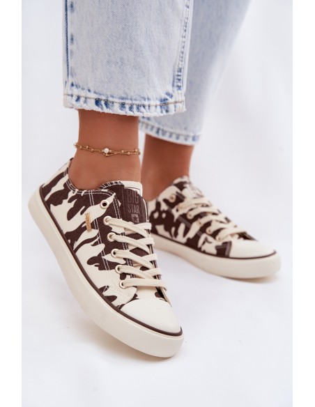 Women's Low Sneakers Big Star TT274771 With Patches