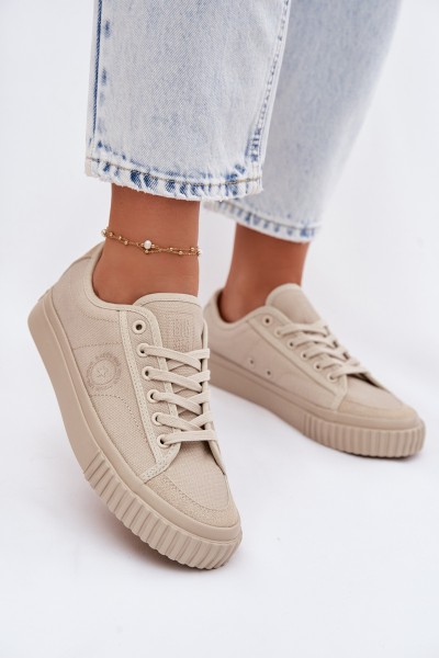 Low Women's Sneakers Big Star TT274106 Beige