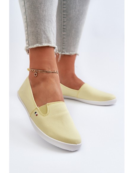 Women's Yellow Slip-On Sneakers Adrancia