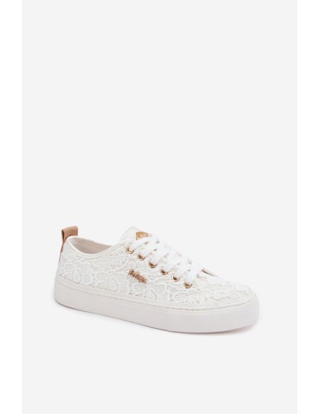 Women's Sneakers With Lace Lee Cooper LCW-26-02-4060 White