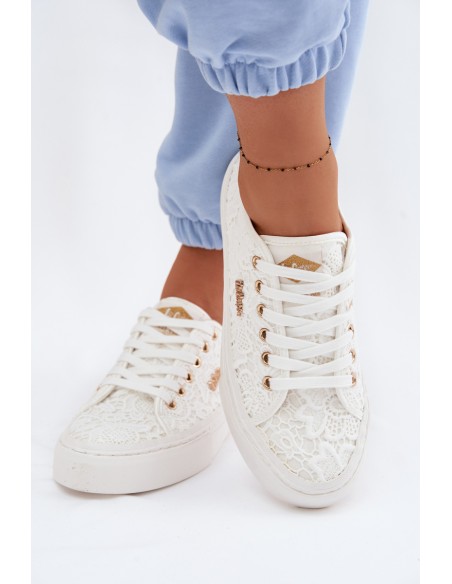 Women's Sneakers With Lace Lee Cooper LCW-26-02-4060 White