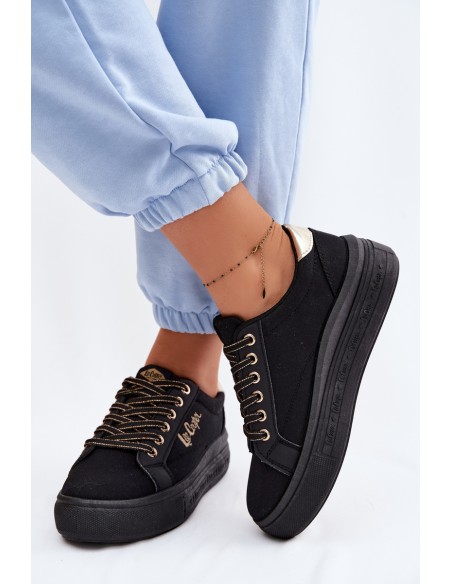 Women's Platform Sneakers Lee Cooper LCW-26-44-4476 Black