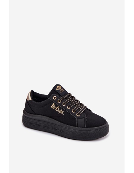 Women's Platform Sneakers Lee Cooper LCW-26-44-4476 Black