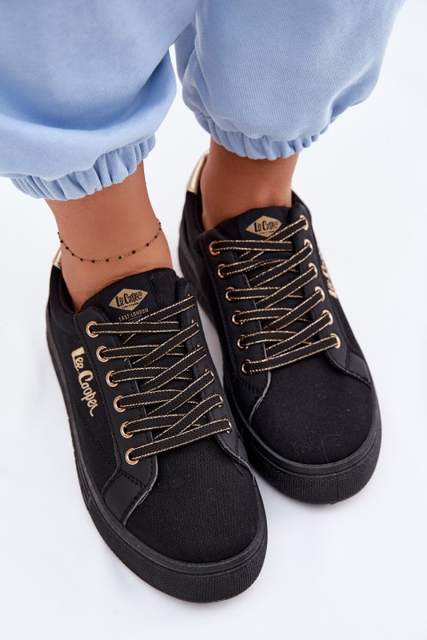 Women's Platform Sneakers Lee Cooper LCW-26-44-4476 Black