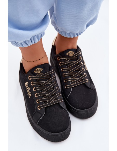 Women's Platform Sneakers Lee Cooper LCW-26-44-4476 Black