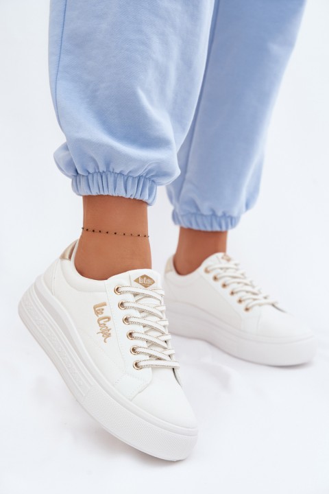 Women's Platform Sneakers Lee Cooper LCW-26-44-4478 White