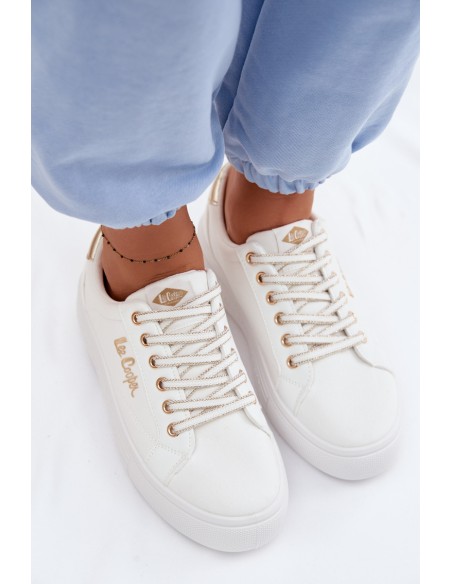 Women's Platform Sneakers Lee Cooper LCW-26-44-4478 White