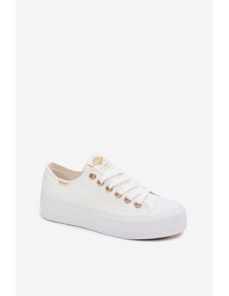 Women's Platform Sneakers Lee Cooper LCW-26-31-4369 White