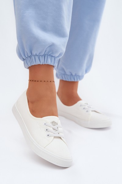 Women's White Sneakers Lee Cooper LCW-26-02-4044