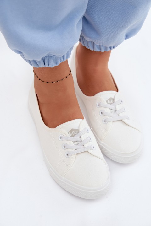 Women's White Sneakers Lee Cooper LCW-26-02-4044