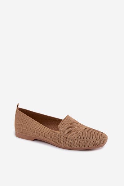 Material Women's Light Brown Moccasins Dorielle 2