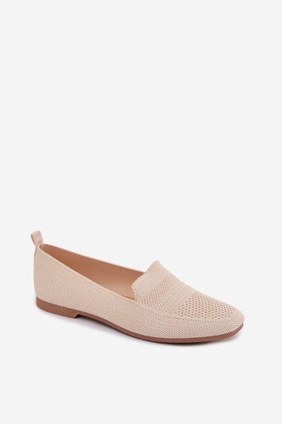 Women's Fabric Loafers Light Beige Dorielle 2