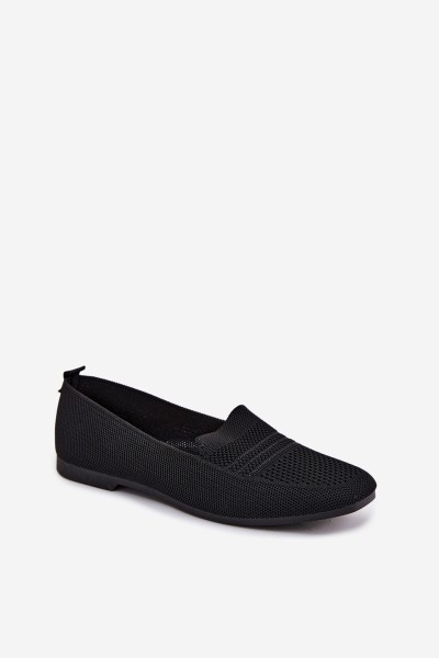 Women's Fabric Loafers Black Dorielle 2