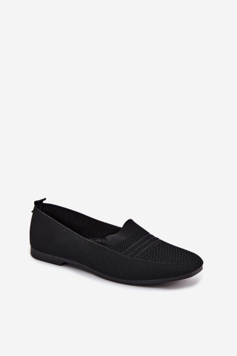 Women's Fabric Loafers Black Dorielle