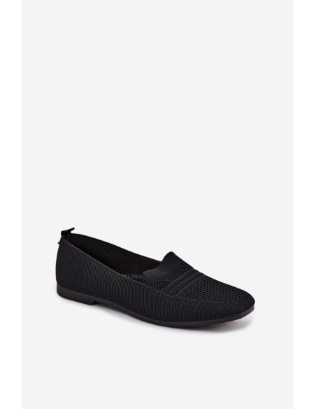 Women's Fabric Loafers Black Dorielle