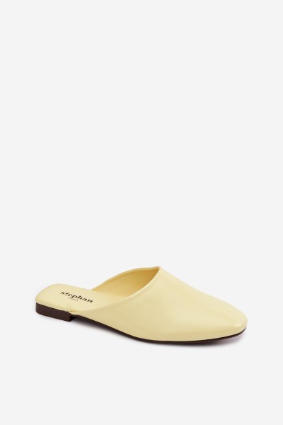 Women's Mules Flat Yellow Romelle 2