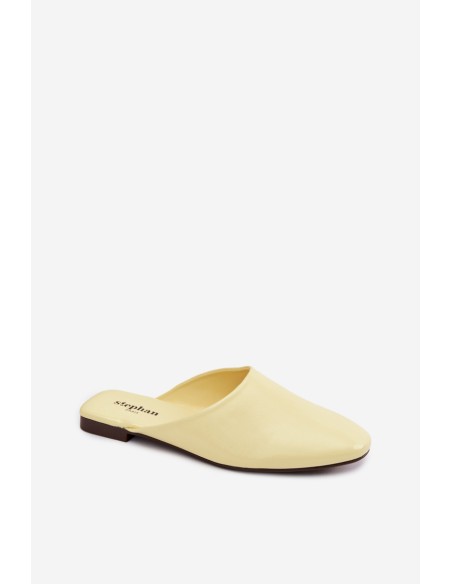 Women's Mules Flat Yellow Romelle