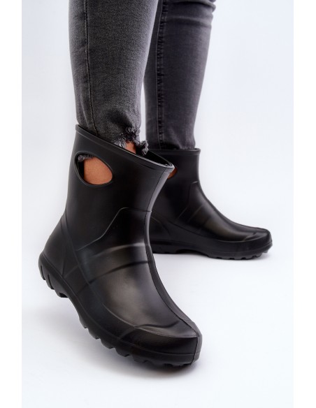 Women's Waterproof Wellies LEMIGO GARDEN 752 Black