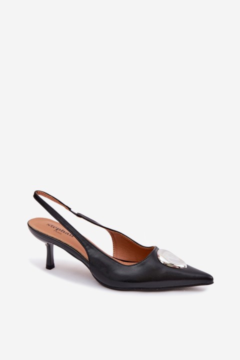 Women's High Heel Sandals with Decorative Detail Isadora