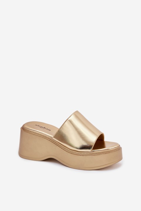 Women's Wedge Sandals Gold Virelia