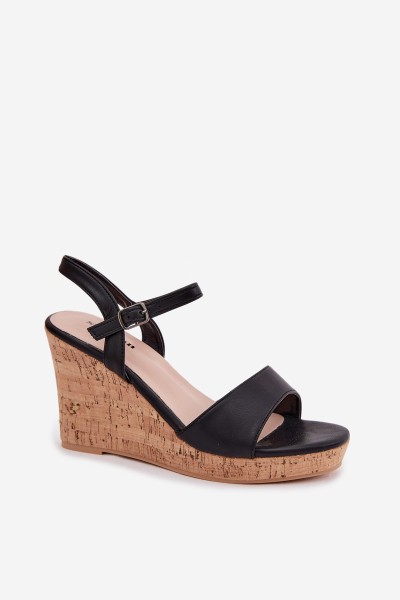 Women's Platform Sandals Black Clarabella 2