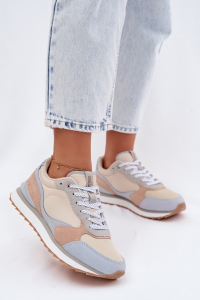 Women's Suede Sneakers McArthur MA2512W Blue