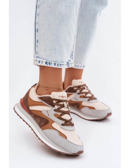 Women's Suede Sneakers McArthur MA253W Brown
