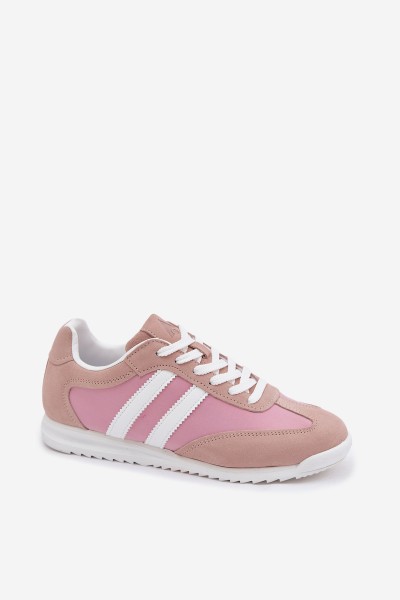 Suede Women's Sneakers Sports Shoes McArthur MA258W Pink 2