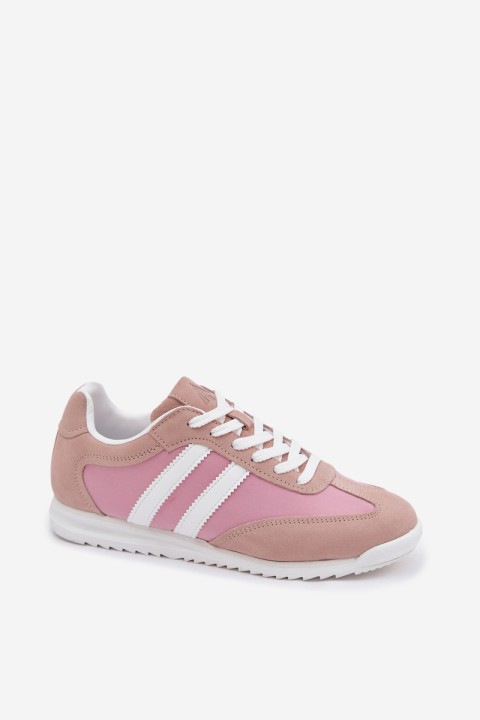 Suede Women's Sneakers Sports Shoes McArthur MA258W Pink