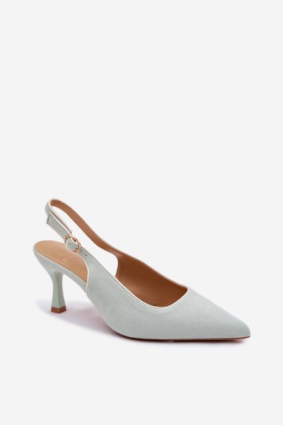 Women's High Heel Sandals With Trim Mint Relmira 2