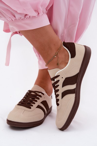 Women's Beige Sneakers Lurea