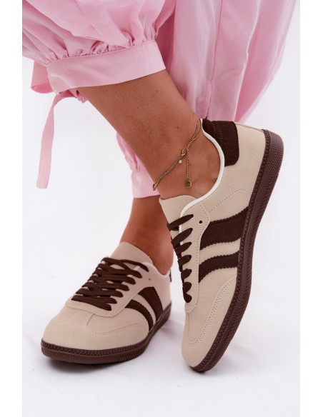Women's Beige Sneakers Lurea