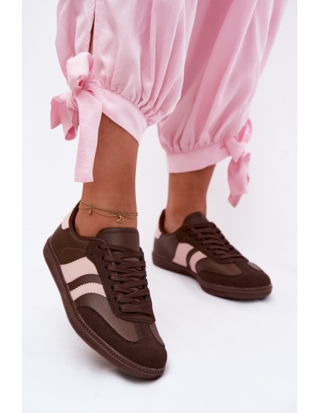 Women's Chocolate Sneakers Lurea