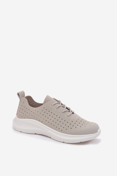 Women's Mesh Sports Sneakers Gray Heressa 2