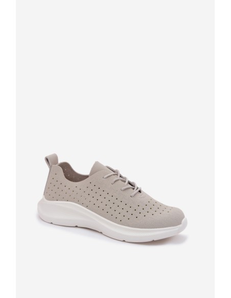 Women's Mesh Sports Sneakers Gray Heressa