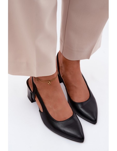 Women's High Heel Sandals Sergio Leone SK472 Black