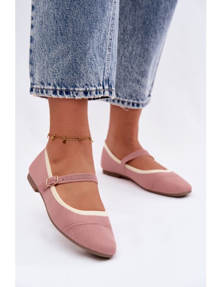 Flat Zelisa Pink Ballerinas