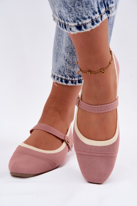 Flat Zelisa Pink Ballerinas