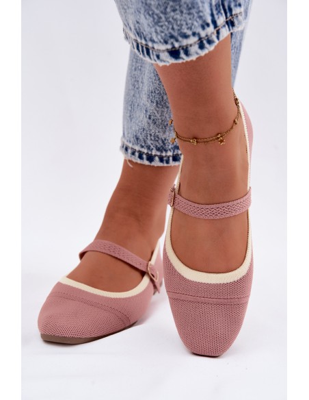 Flat Zelisa Pink Ballerinas