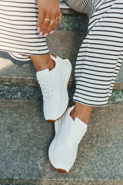 Lightweight Women's Sports Shoes Big Star RR274629 HI-POLY SYSTEM White 2