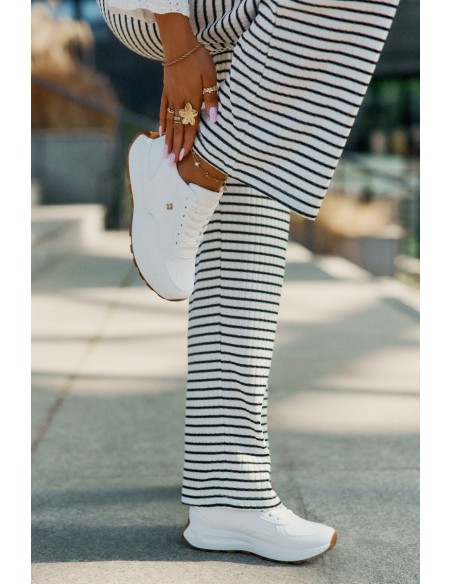 Lightweight Women's Sports Shoes Big Star RR274629 HI-POLY SYSTEM White